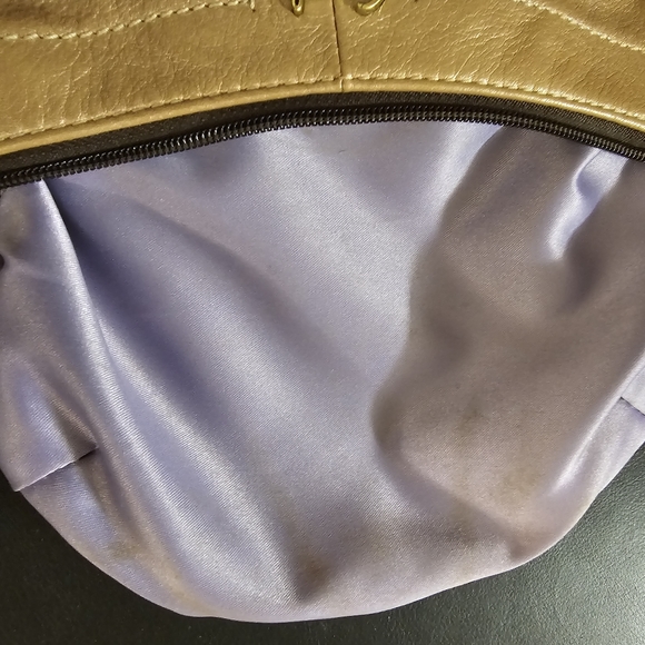 Coach Rose Gold Leather Crossbody EUC - Picture 10 of 16